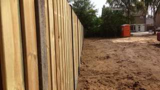 grenen tuinschermen 18 mm dik planken rvs geschroefd