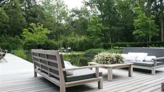 Strakke moderne design tuin